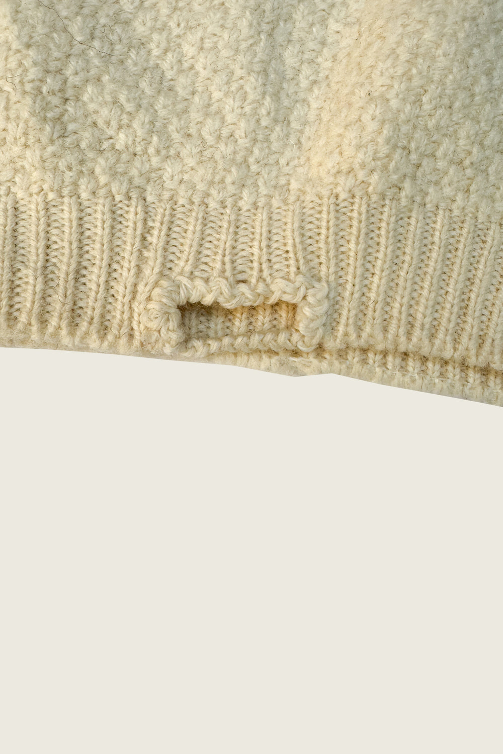 UTILITY FISHERMANS SWEATER - 000204